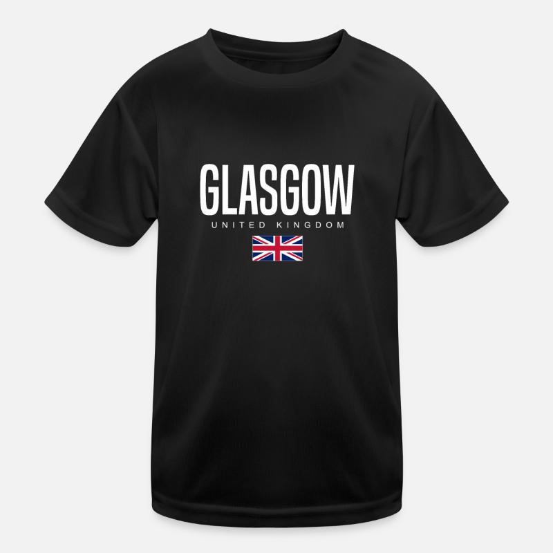 Glasgow, United Kingdom Kids Functional T-Shirt