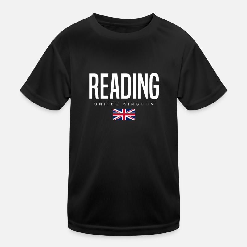 Reading England Großbritannien Kinder Funktions-T-Shirt