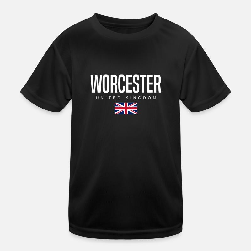 Worcester England Großbritannien Kinder Funktions-T-Shirt