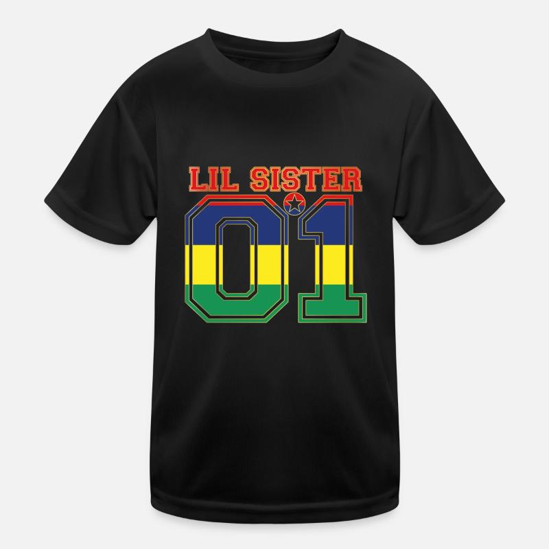 SISTER QUEEN 01 LIL SISTER Ile Maurice T-shirt sport Enfant