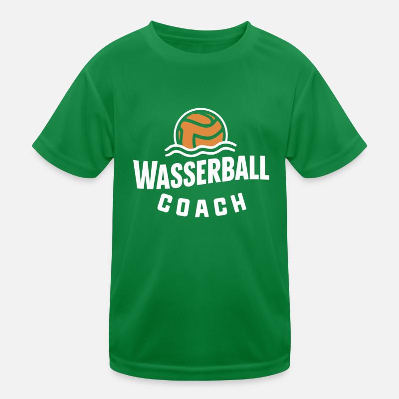 Wasserball-Coach Kinder Funktions-T-Shirt