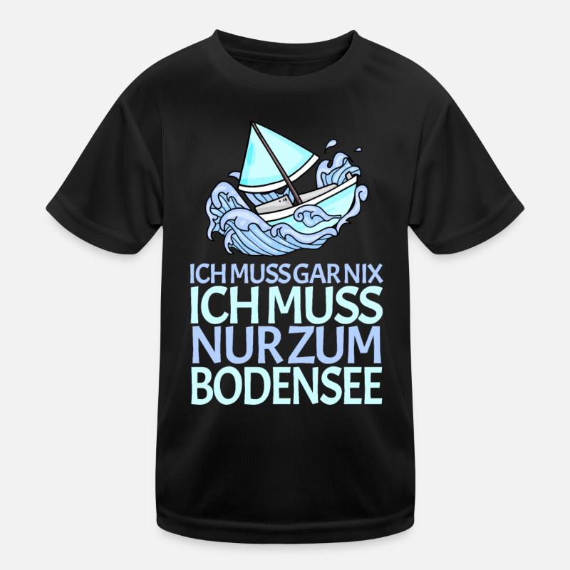 Bodensee Kinder Funktions-T-Shirt