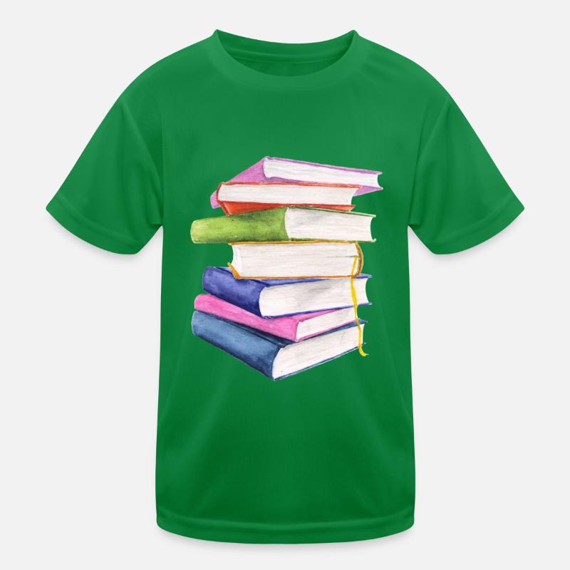 Bücher Kinder Funktions-T-Shirt