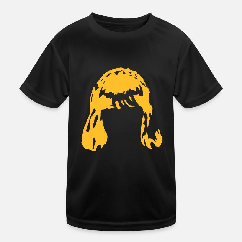 Haarperücke Haar wig1 Kinder Funktions-T-Shirt
