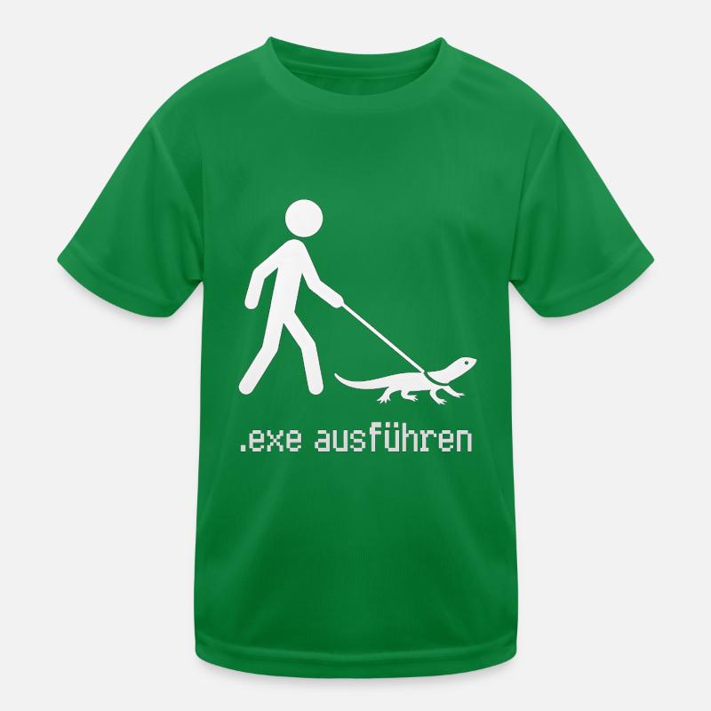 EXE Run Admin Informaticien Programmeur T-shirt sport Enfant