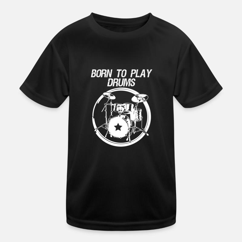 Gift drummer drummer drummer Kids Functional T-Shirt