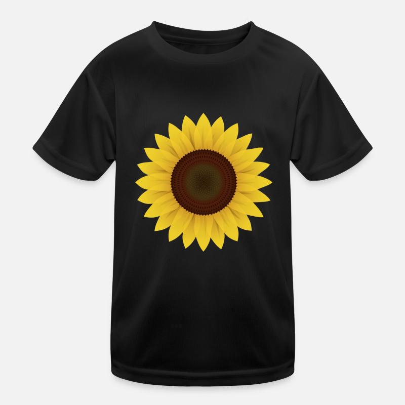 Sonnenblume Geschenk Idee Kinder Funktions-T-Shirt