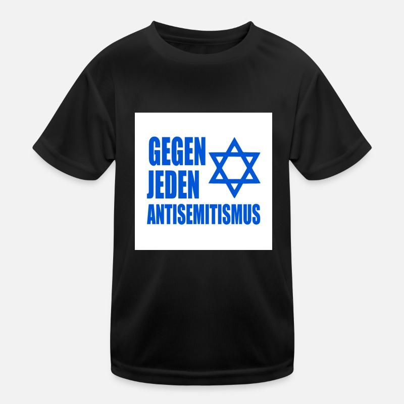 Gegen jeden antisemitismus Kinder Funktions-T-Shirt