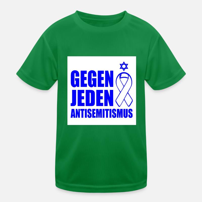 Gegen jeden antisemitismus Kinder Funktions-T-Shirt