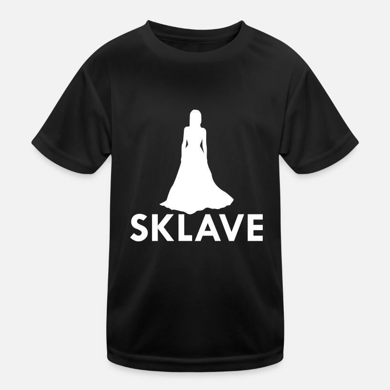 frau sklave Kinder Funktions-T-Shirt