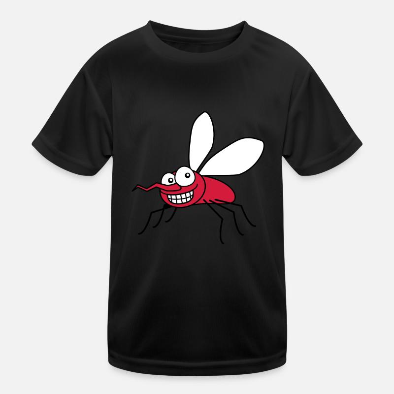 grin_mosquito_3c Kids Functional T-Shirt