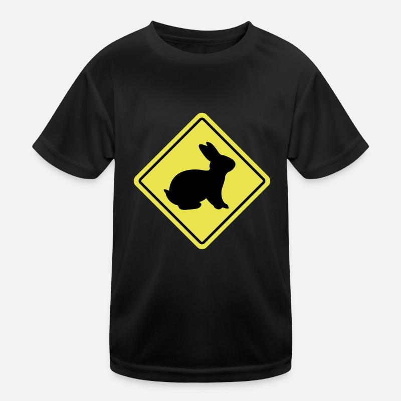 Rabbit sign Kids Functional T-Shirt