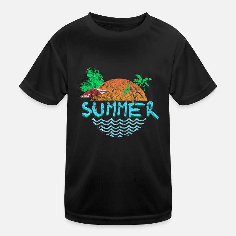 Beach Kids Functional T-Shirt