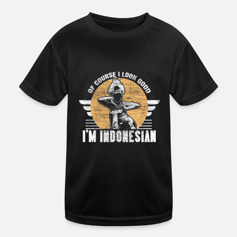 Indonesien Borneo Geburtsort Kinder Funktions-T-Shirt