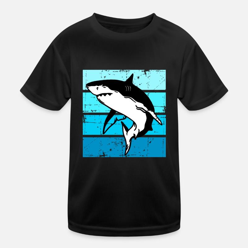 Requin Poisson Mer Océan Requin animal T-shirt sport Enfant