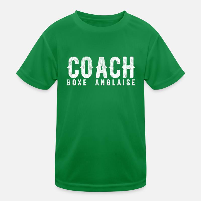 English Boxing Coach | English Boxing Trainer Kids Functional T-Shirt