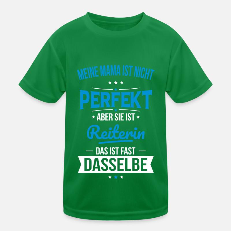 Ma mère n’est pas parfaite, mais c’est une cavalière T-shirt sport Enfant