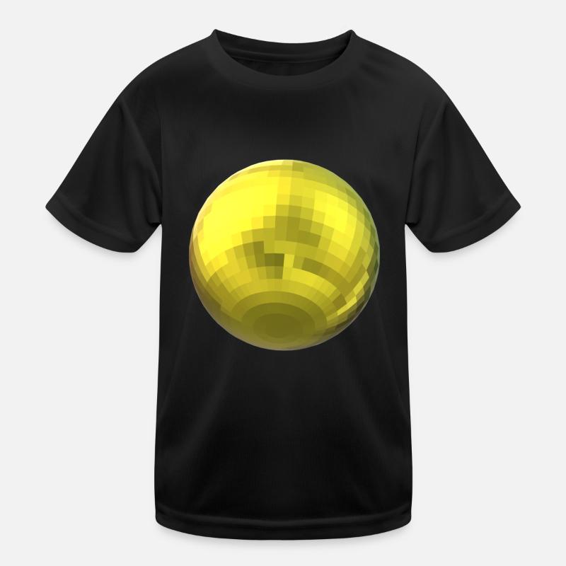 boule jaune T-shirt sport Enfant