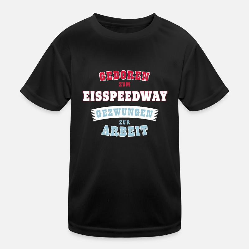 Ice Speedway Sport - Gift Kids Functional T-Shirt