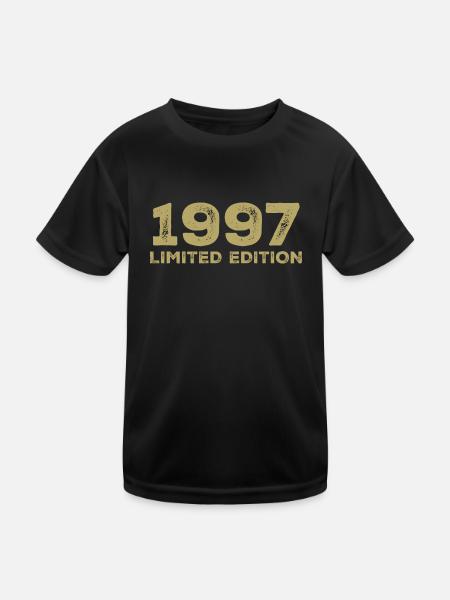Cadeau D'anniversaire Nées En 1997 Vintage 1997 - T-shirt sport Enfant - noir - Devant