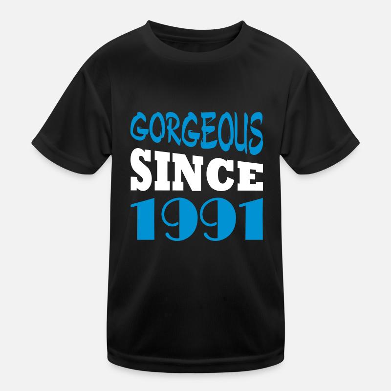 Gorgeous since 1991 Kinder Funktions-T-Shirt