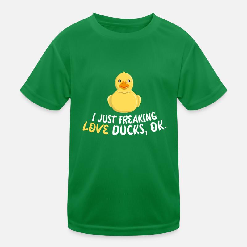 J’aime les canards, d’accord ? T-shirt sport Enfant