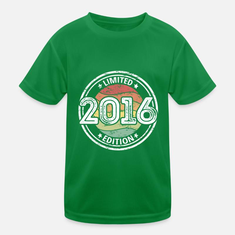 Volume 2016 édition limitée 7ème anniversaire T-shirt sport Enfant