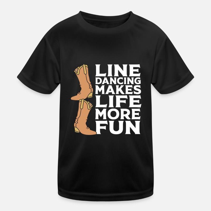 Linedance Kinder Funktions-T-Shirt