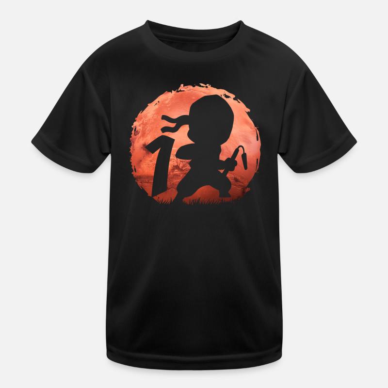 Petit Ninja 1er anniversaire Garçon 1 an T-shirt sport Enfant