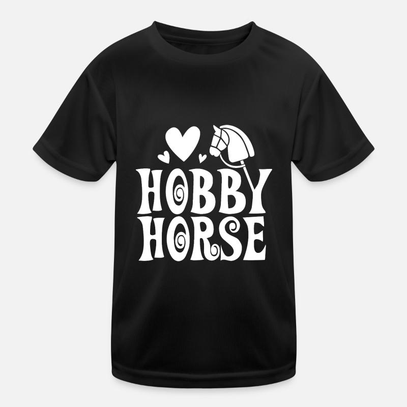 Cheval de loisir - Cheval de loisir - Équitation - Cadeau T-shirt sport Enfant