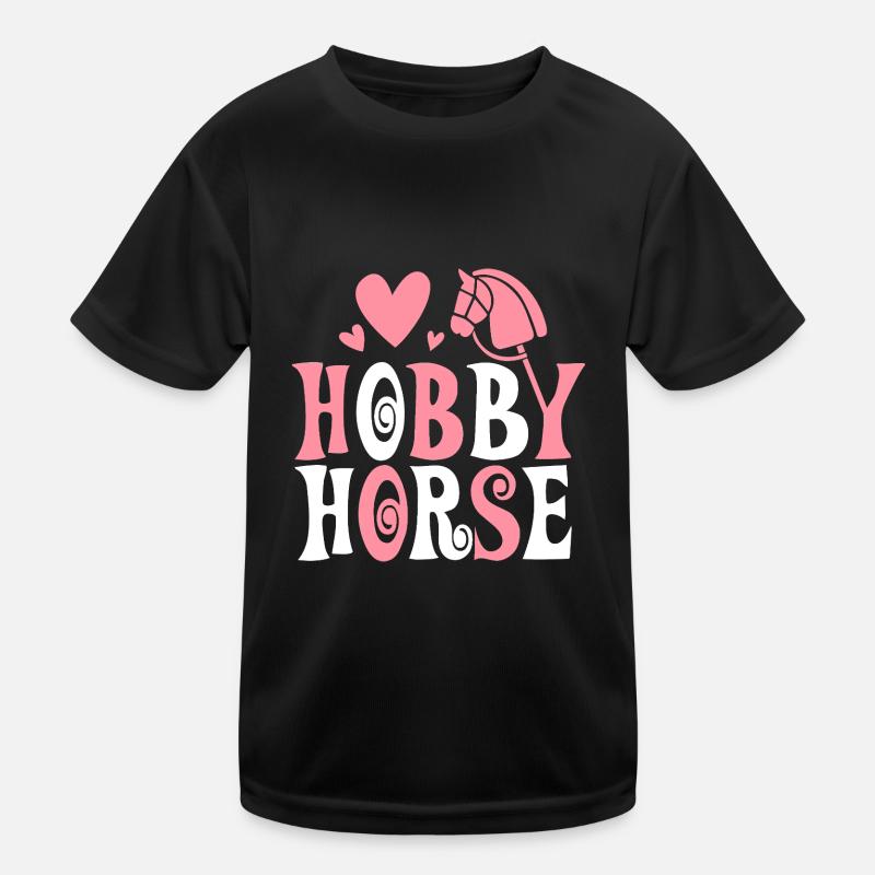 Cheval de loisir - Cheval de loisir - Équitation - Cadeau T-shirt sport Enfant