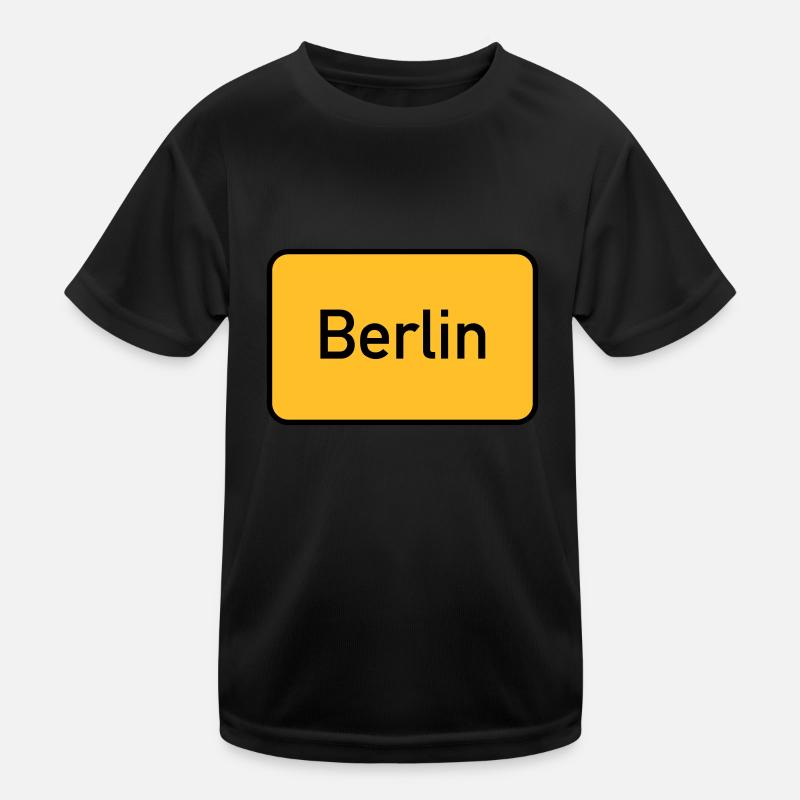 Panneau de rue de Berlin T-shirt sport Enfant