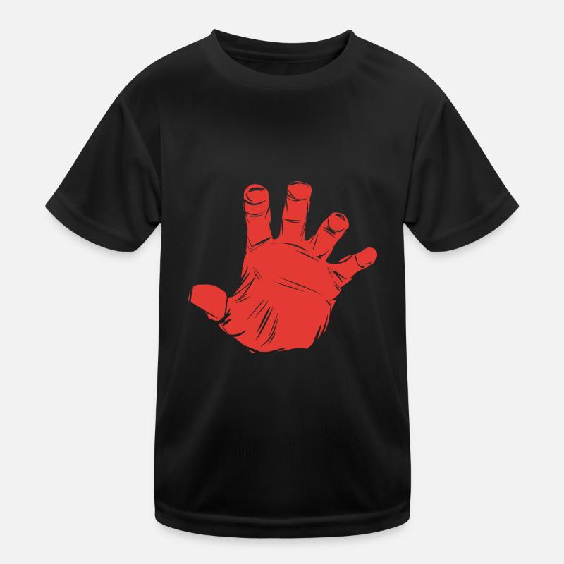 Bas les pattes! Bas les pattes! Main T-shirt sport Enfant