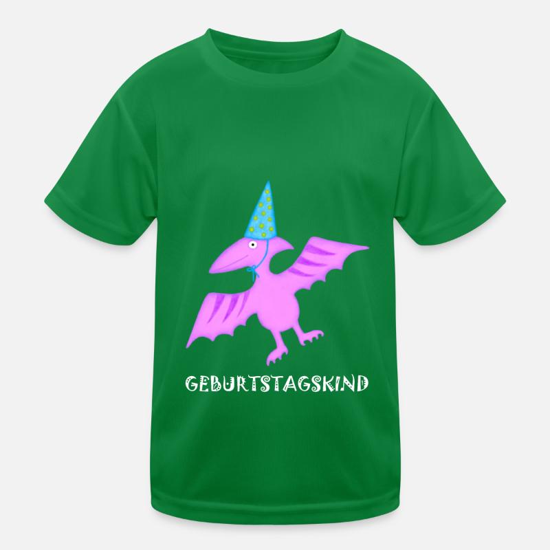 Geburtstagskind Pteranodon Flugsaurier Dinosaurier Kinder Funktions-T-Shirt