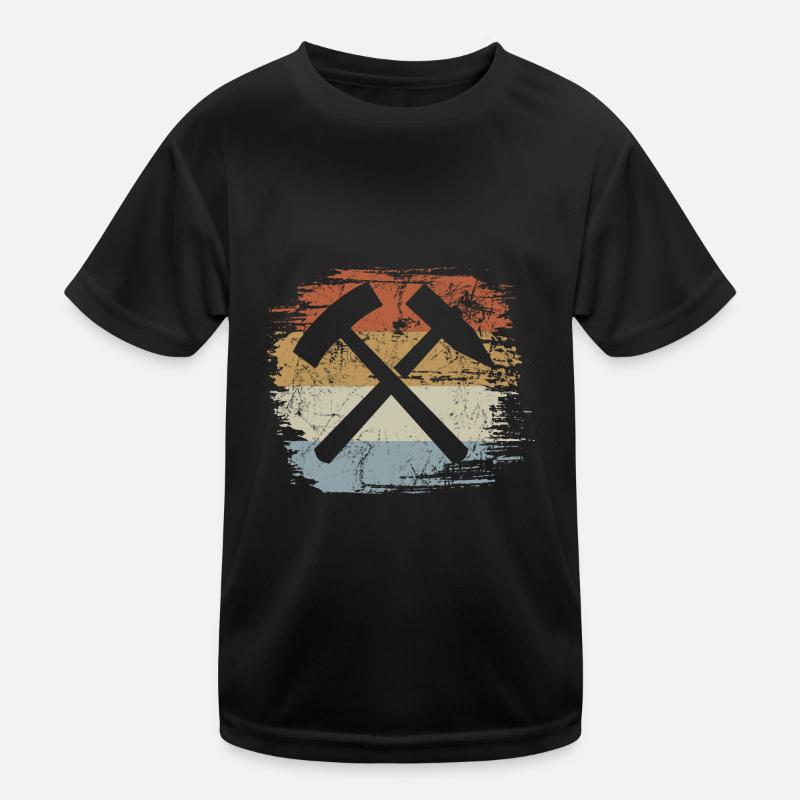 Exploitation minière - Glück auf - Puits - Mine de charbon T-shirt sport Enfant