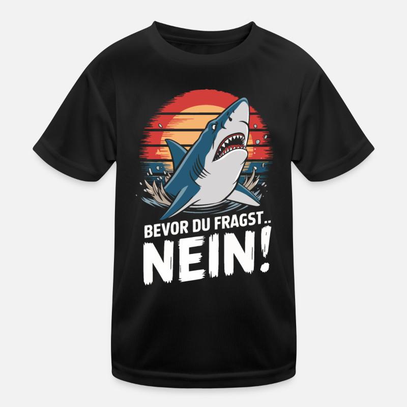 Requin Requin Requins Requin T-shirt sport Enfant