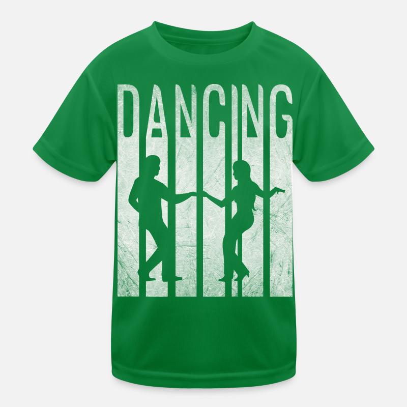 Dancing Disco Fox Boogie Woogie Tanzen Tanzpaar Kinder Funktions-T-Shirt
