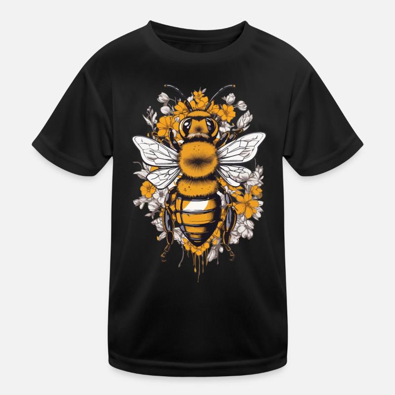 Hobby Beekeeper Bees Aesthetics Honey Love Design Kids Functional T-Shirt