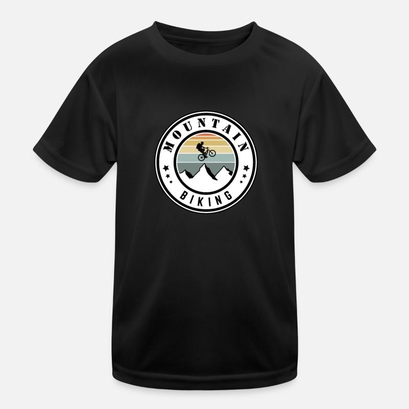 Mountainbiking Kinder Funktions-T-Shirt