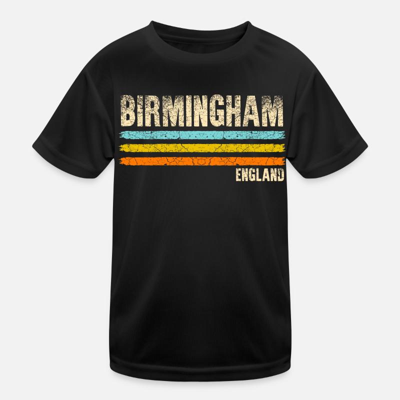 Birmingham England Kids Functional T-Shirt