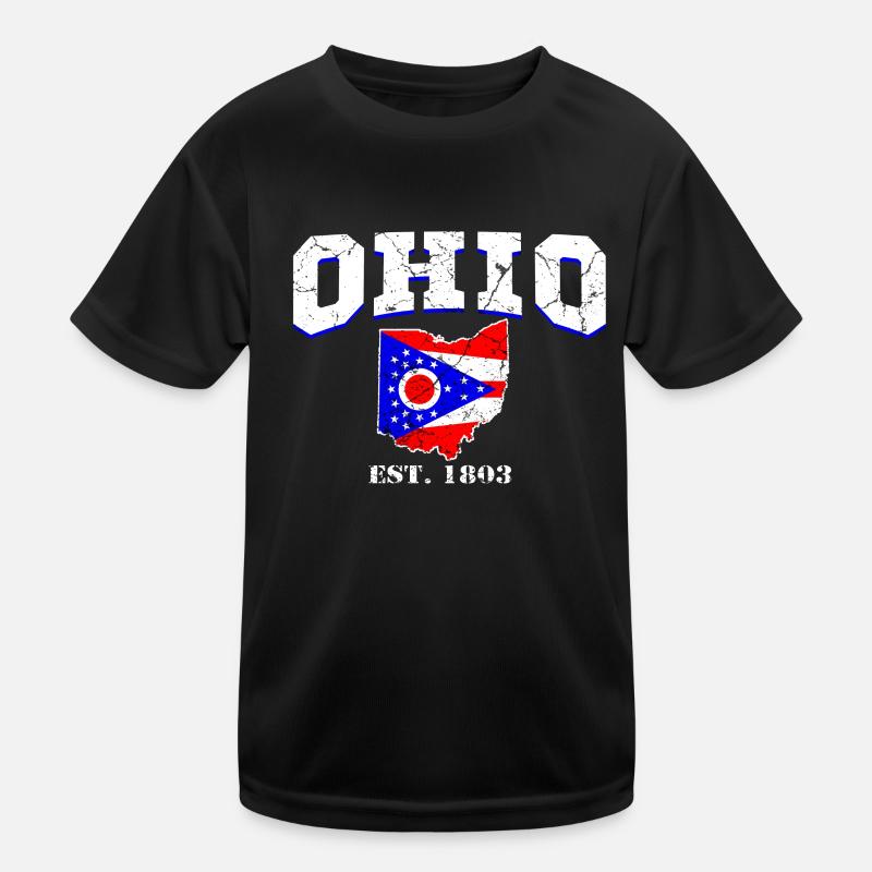 Ohio est. Kinder Funktions-T-Shirt