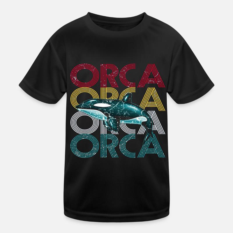 killer whale Kids Functional T-Shirt