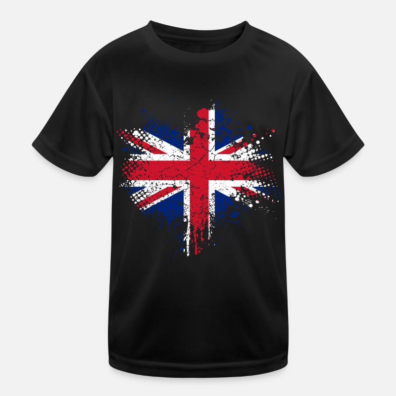 Union Jack - Drapeau britannique T-shirt sport Enfant