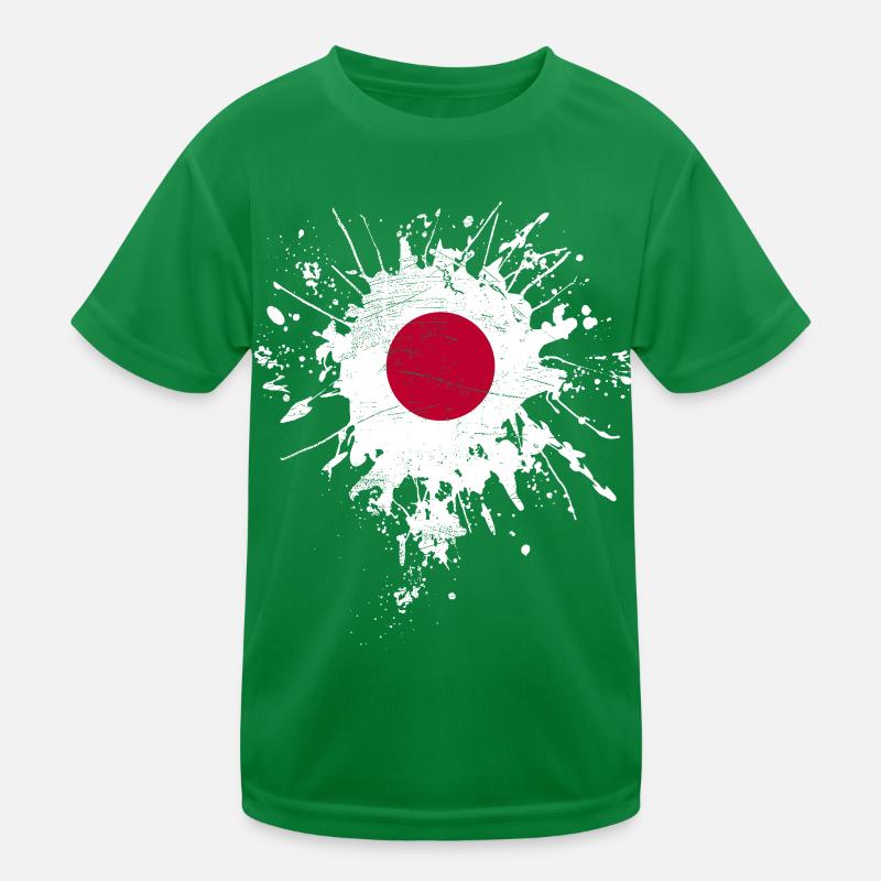 Drapeau du Japon T-shirt sport Enfant