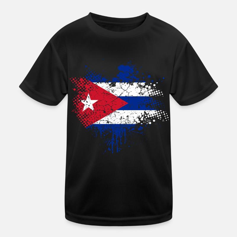 Cuba drapeau T-shirt sport Enfant