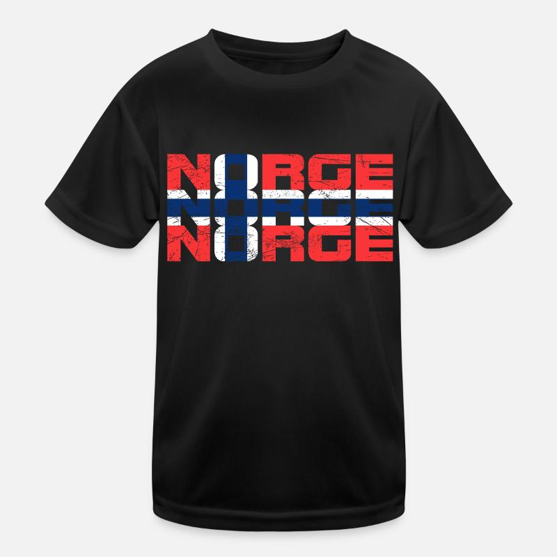 Norvège T-shirt sport Enfant