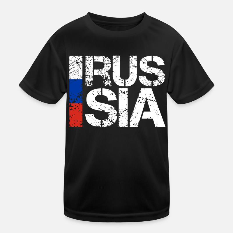 Russia Kids Functional T-Shirt