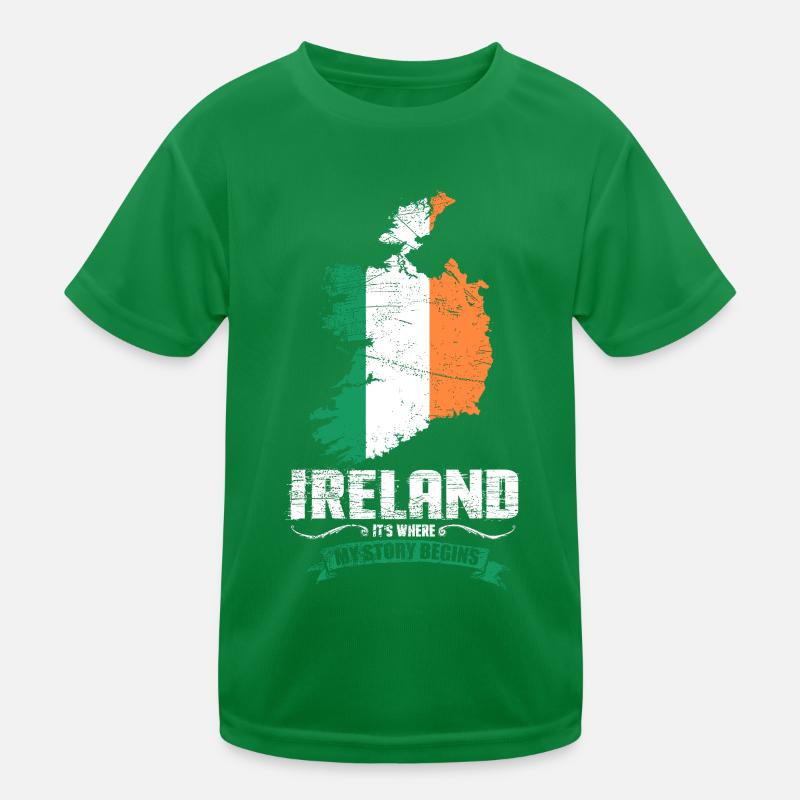 Irlande T-shirt sport Enfant