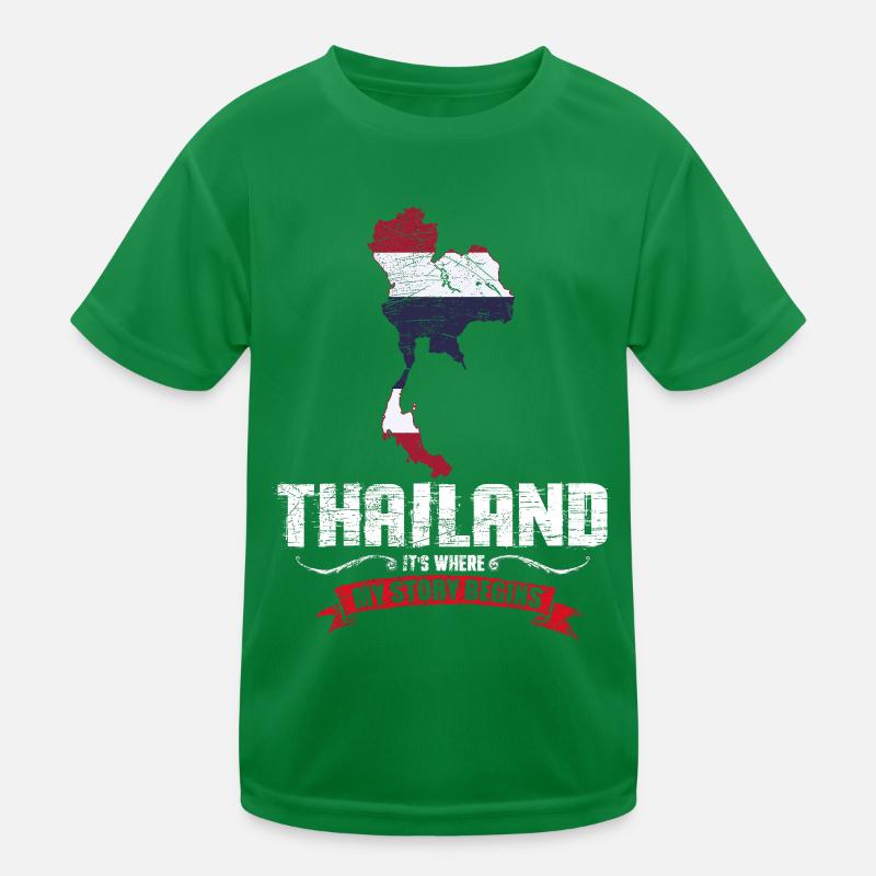 Thailand Kids Functional T-Shirt