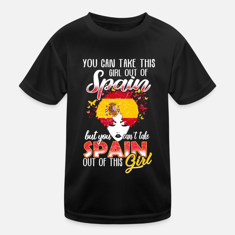 Fille espagnole T-shirt sport Enfant